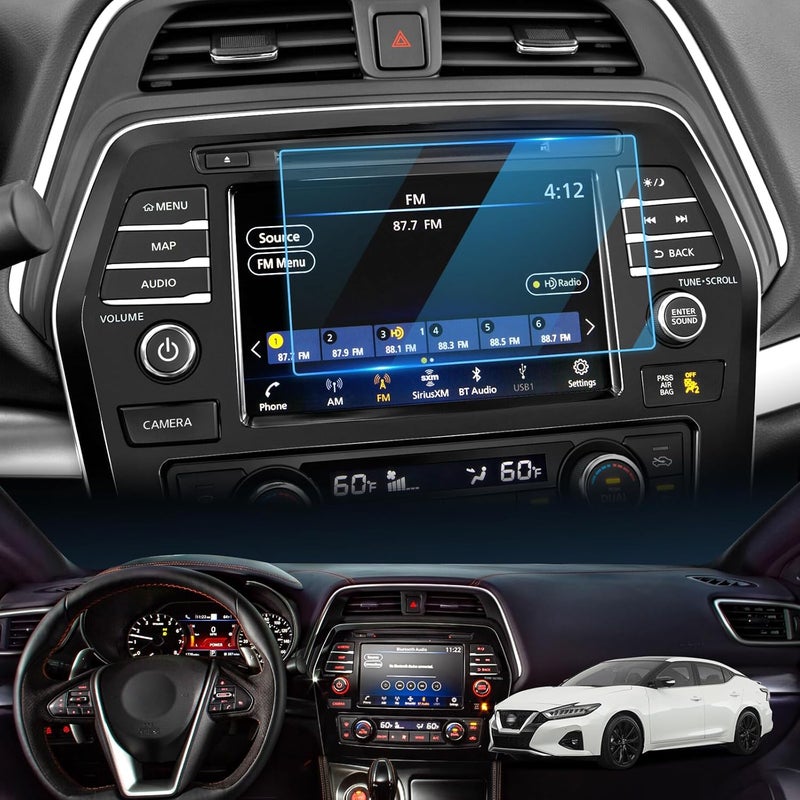 LFOTPP Glass Screen Protector for Nissan Maxima, Murano, Kicks, and Versa (2016-2025) - Image 1