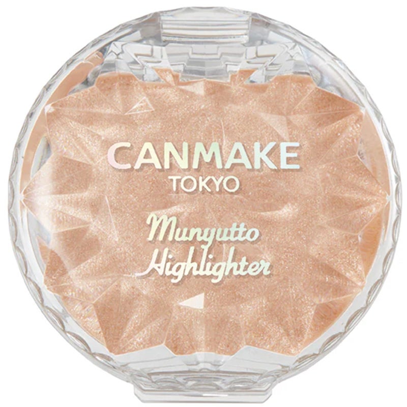 CANMAKE - Munyutto Highlighter - Packed Powder Compact - 0.13oz (3.8g) (03 Warm Rutile) - Image 1