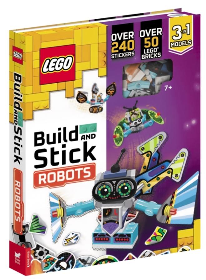 LEGO?? Books: Build and Stick: Robots 