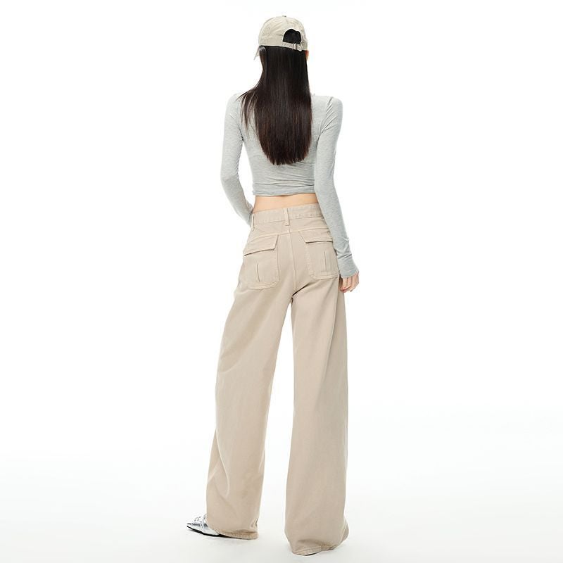 Unisex Classic Denim Jeans Loose Fit Daily Outdoor Wear - Image 1