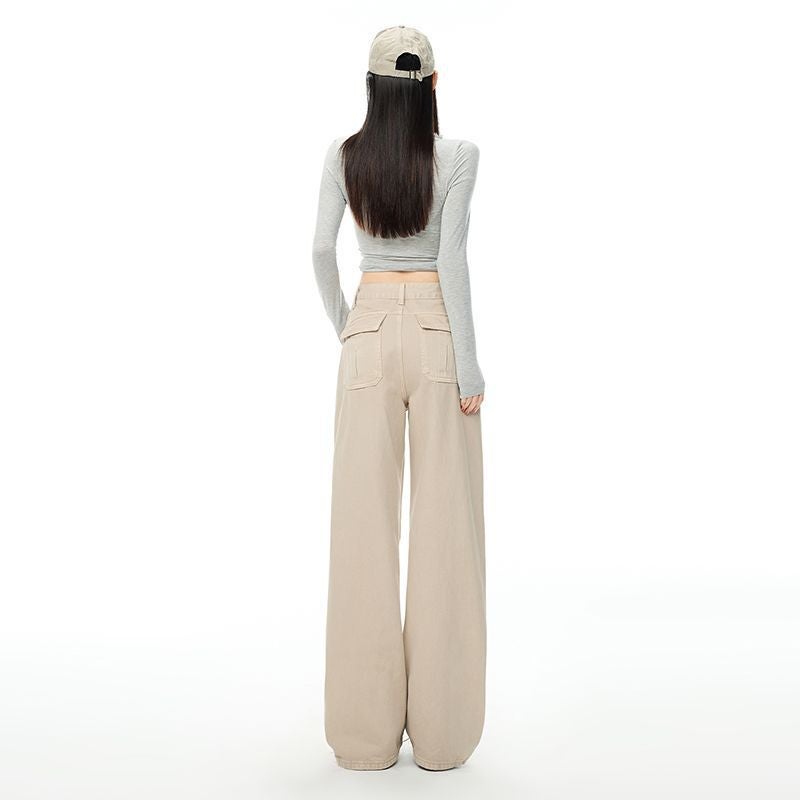 Unisex Classic Denim Jeans Loose Fit Daily Outdoor Wear - Image 5