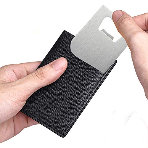 Cand 6 Packs Credit Card Bottle Opener, Stainless Steel Wallet Bottle Opener - Image 3