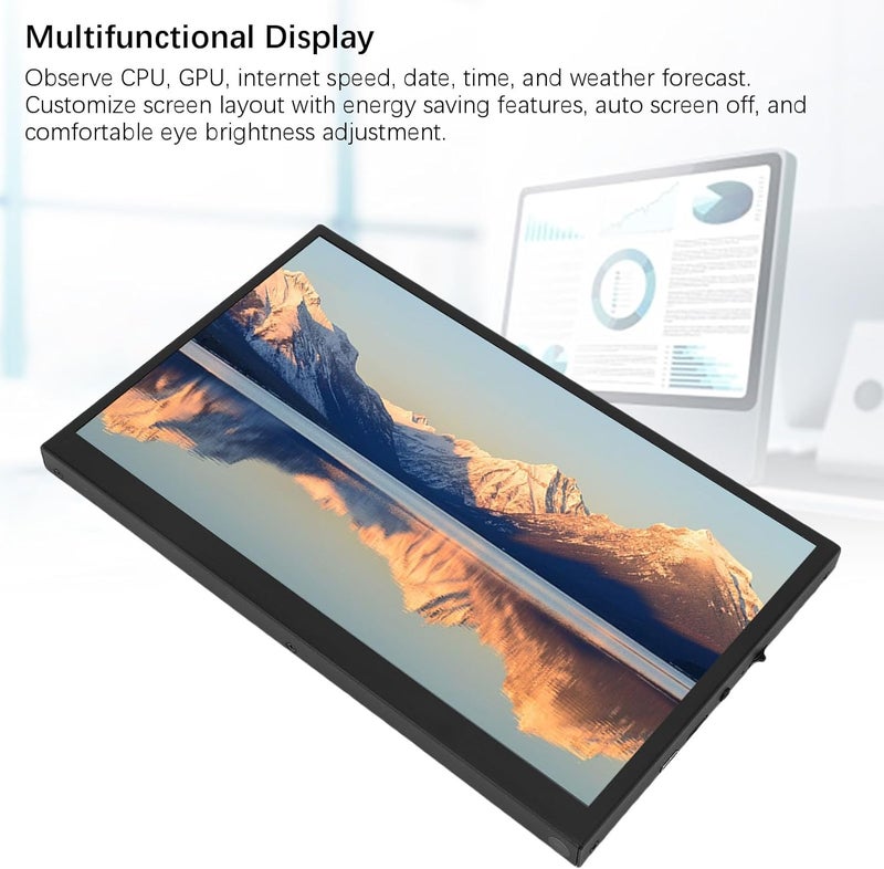 Dpofirs 10.1 Inch Touchscreen Display, Aluminum Alloy Glass 1024x600 Display for Upgrade - Image 5