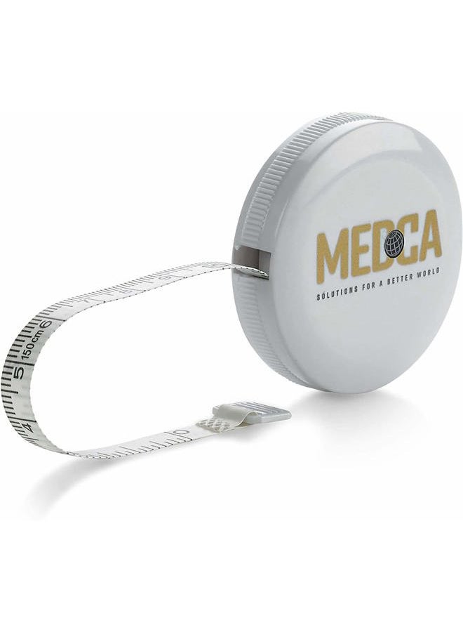 MEDca Body Tape Measure - (2 Pack) Measuring Tapes for Body and Fat Weight Monitors, (Inches & Cm) Retractable Tape Measure Ruler for Accurate Body Fat Calculator Helps Calculate Fitness Body Measurements - Image 2