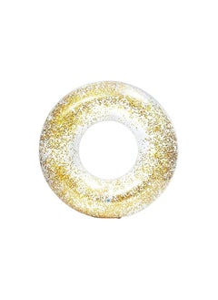 INTEX Intex Transparent Glitter Tube Inflatable Swimming Pool Float Raft Ring  - Image 1