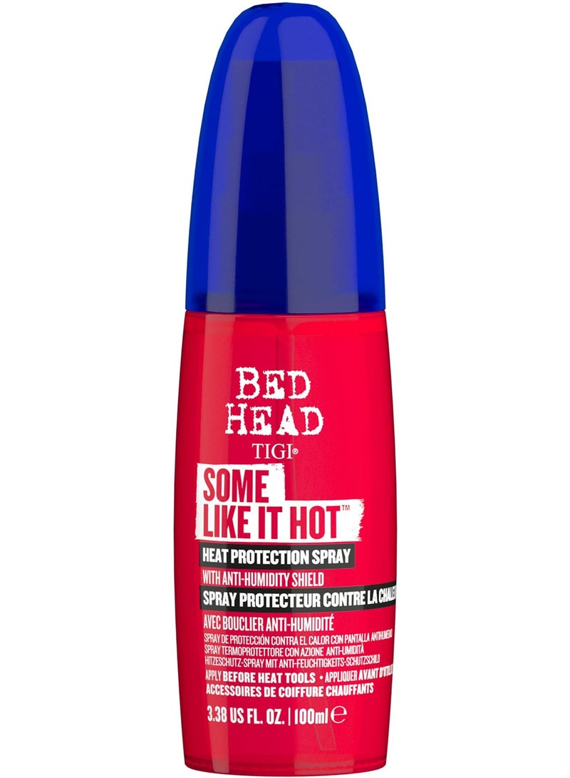 TIGI Bed Head Some Like It Hot, Heat Protection Spray, 3.38 fl oz - Image 1