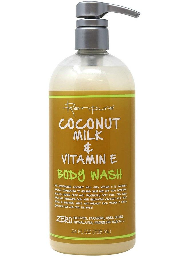 Renpure Coconut Milk & Vitamin E Body Wash 24 Fl Oz - Image 2