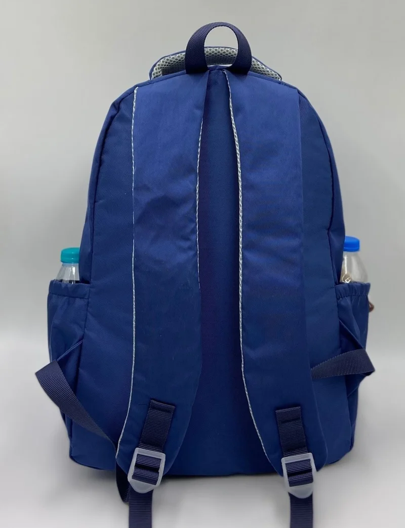 Bevitton Water Repellent Fabric Navy Blue School Backpack 34200