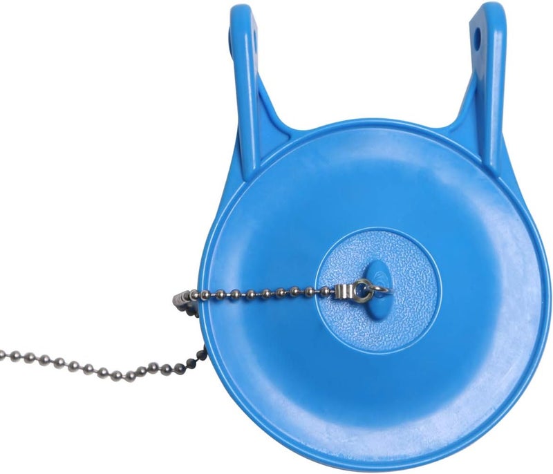 iFealClear 3-Inch G99-788 Toilet Flapper Replacement Compatible with Gerber Toilets(99-788) and Lowes AquaSouce Flapper (98923,312795,352027,395280,12293), Long Lasting Rubber Flapper, Water Conserve, Blue - Image 1