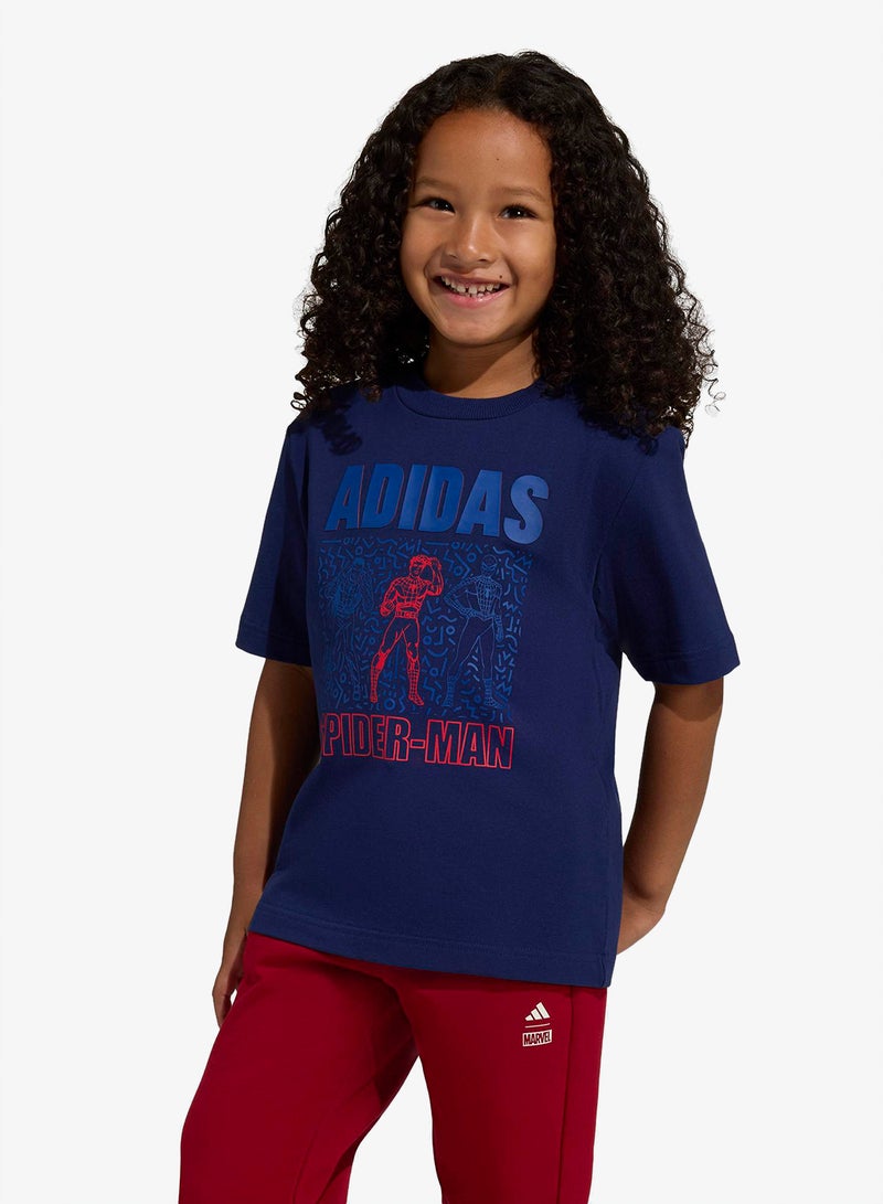 Adidas Kids Marvel Spider Man T-Shirt - Image 3