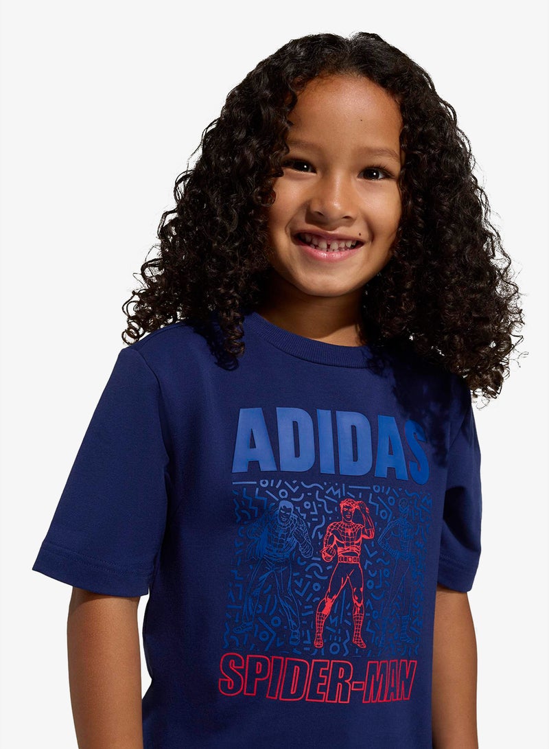 Adidas Kids Marvel Spider Man T-Shirt - Image 5