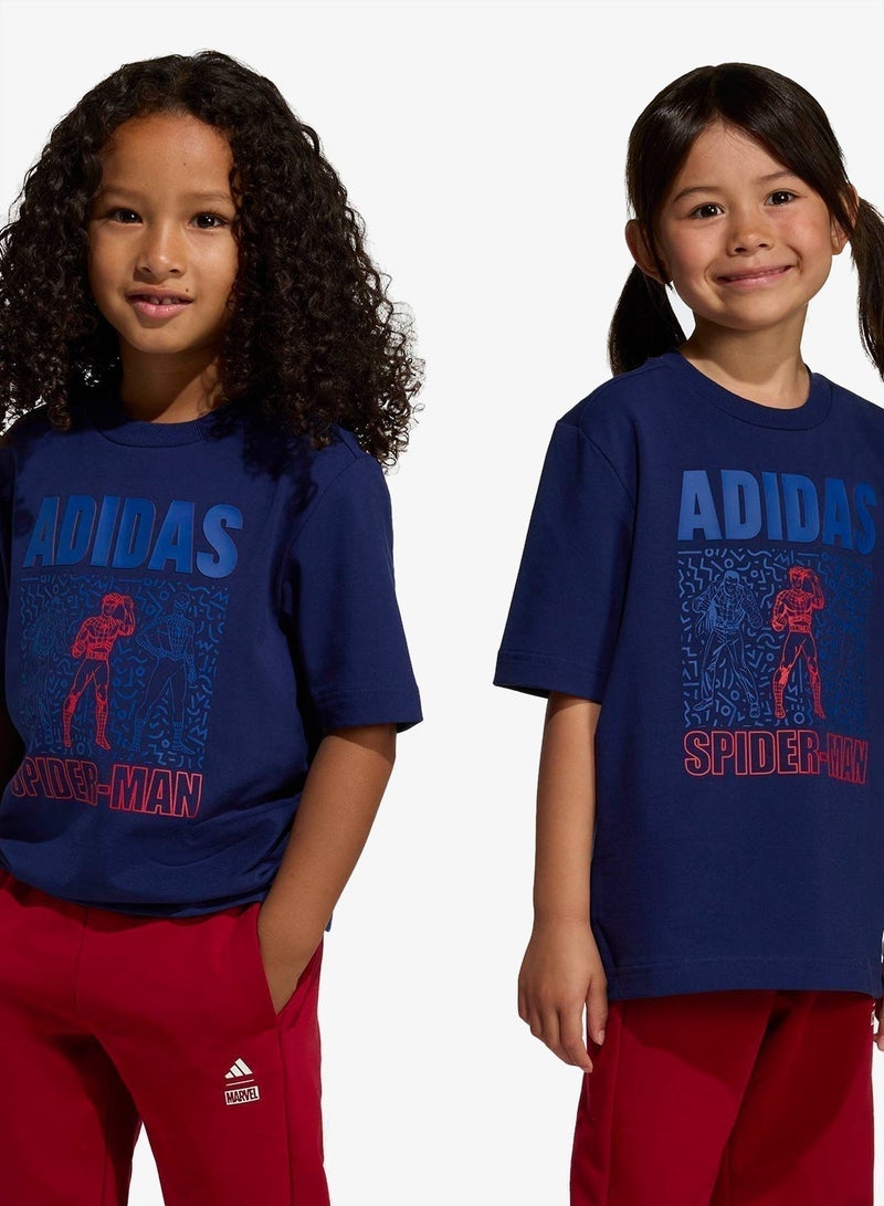 Adidas Kids Marvel Spider Man T-Shirt - Image 2
