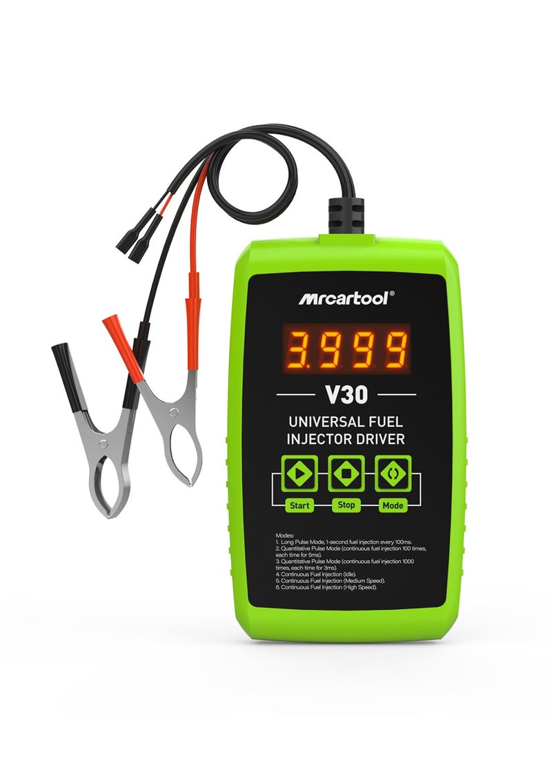MRCARTOOL MRCARTOOL V30 Car Fuel Injector Tester Cleaner 6 Pulse Modes DIY Cleaning Tool Kit 12V Fuel Injector Flush Cleaner Adapter  - Image 1