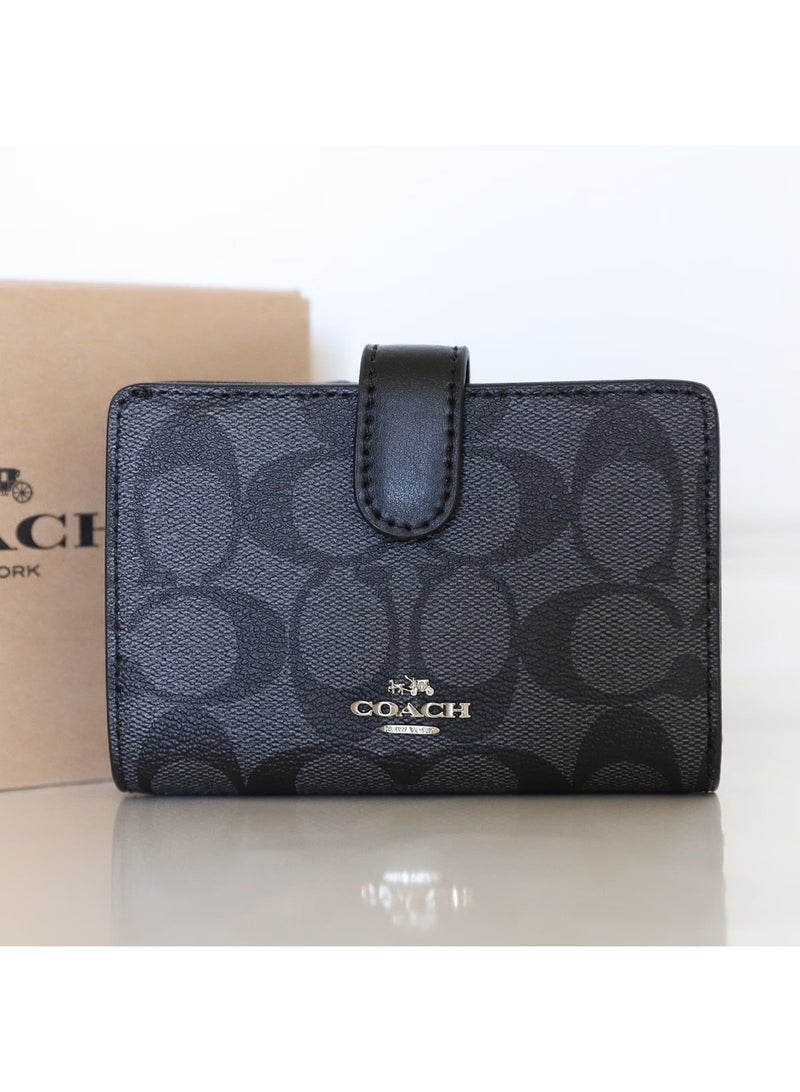 كوتش اوت ليت محفظة كوتش Coach حريمي بنقشة سيجنتشر موديل F23553 - Image 4