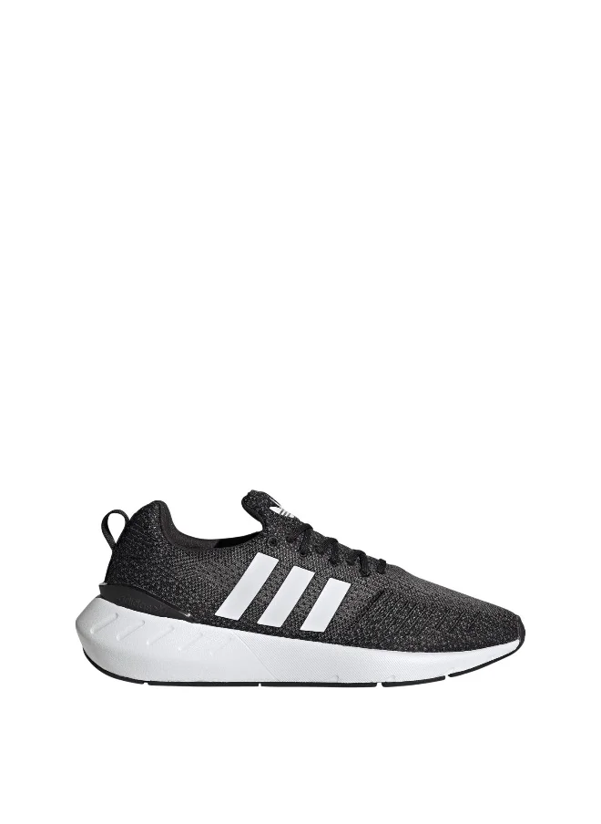 اديداس Adidas Swift Run 22 Black Lifestyle Shoes For Men 7.5