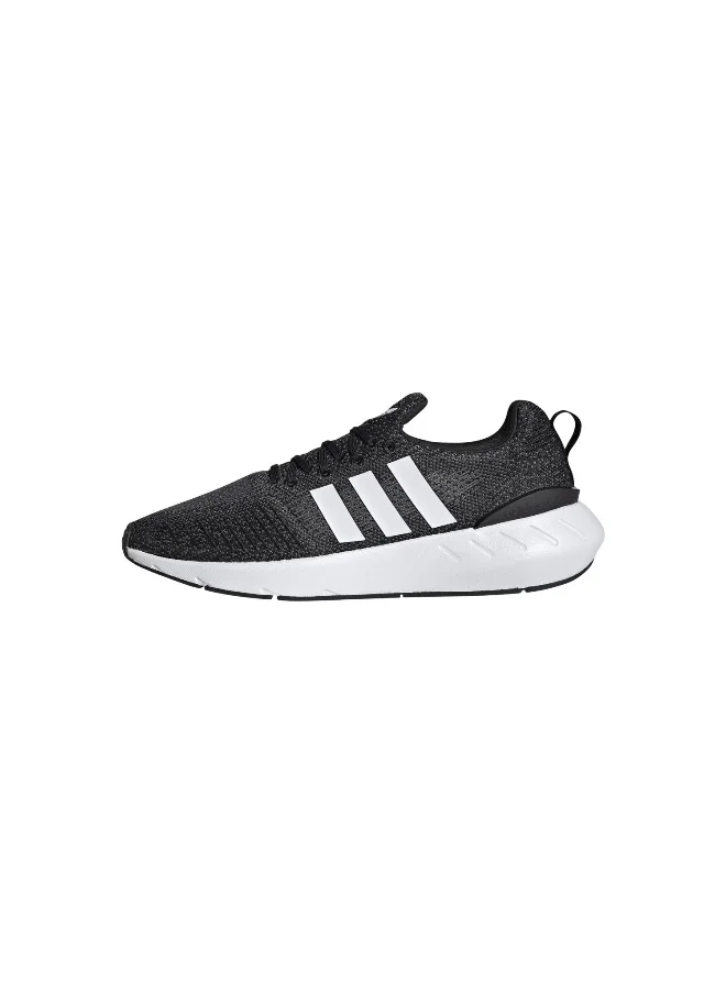 اديداس Adidas Swift Run 22 Black Lifestyle Shoes For Men 7.5