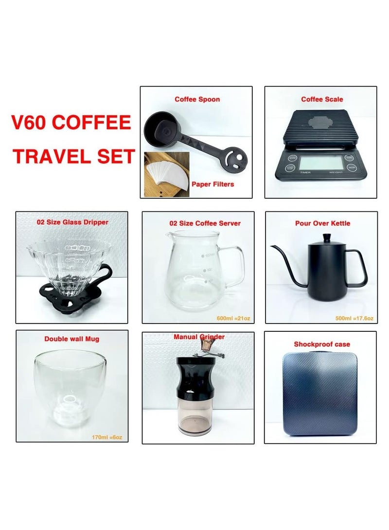 LIMOS V60 Coffee Kit - Complete Pour Over Coffee Maker Set for the Perfect Brew - Image 5