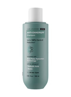 BARE ANATOMY Bare Anatomy Anti Dandruff Shampoo | Reduces Up to 100% Dandruff and Strengthens Hair | Derma Approved Shampoo with Salicylic Acid & Biotin | Shampoo For All Hair types | For Women And Men | 100ml  - Image 1
