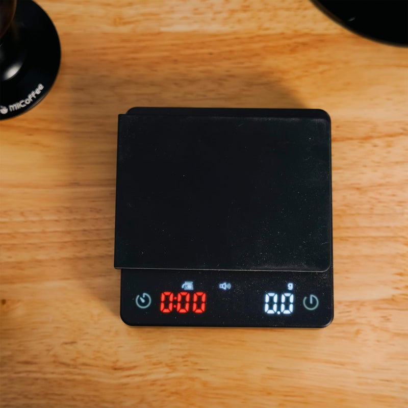 MiiCoffee Nano Coffee Scale with Timer, Espresso Scale with Auto Tare, Touch Sensor and Silicone Cover - Image 3