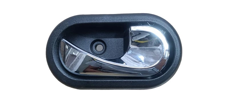 Auto-Ex Metal Inner Inside Door Handle Lock Rc Lever Chrome Finish Compatible/Replacement For Renault Duster (2012 To 2019) / Nissan Terrano (2013 To 2020) Right Hand (Driver Side) - Image 1