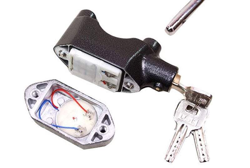 KRySt High Security Alarm Padlock with 110 dB Loud Sound | Weather Resistant Anti-Theft Lock with 3 Keys | Ideal for Home, Gate, Bike, Shed, Garage & Office Security - Image 5