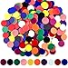 Coopay 200 Pieces 10 Colors 115 inch Plastic Learning Counters Disks Bingo Chip Counting Discs Markers for Math Practice and Poker Chips Game Tokens - Image 2