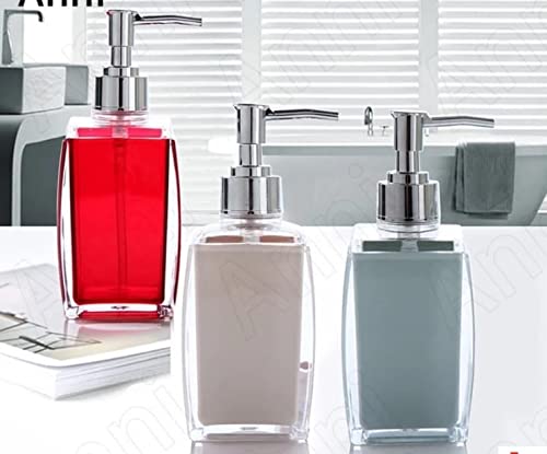 Max Home Ceramic Refillable Liquid Soap Dispenser, 250 ml (Standard Size, Multicolour) - Image 2
