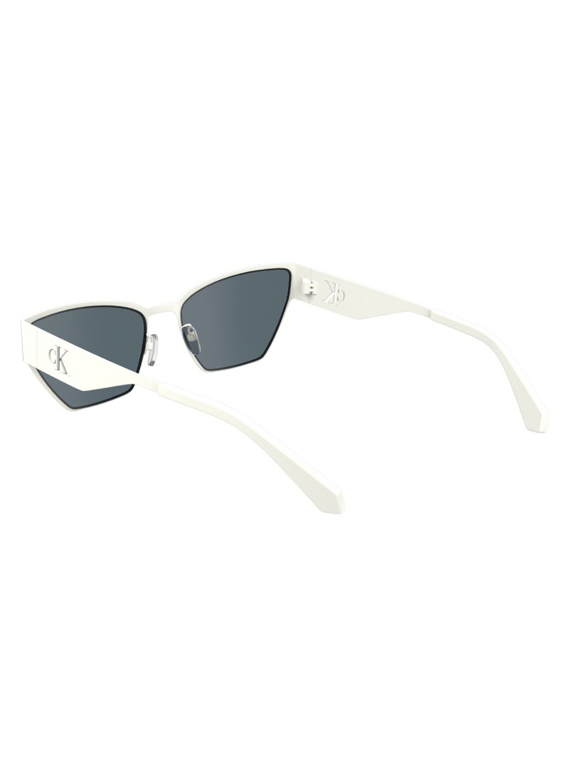 FULL RIM METAL METAL CALVIN KLEIN JEANS SUN CKJ24207S 5818 (100) IVORY