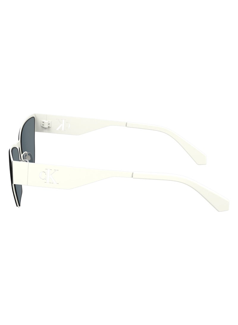 FULL RIM METAL METAL CALVIN KLEIN JEANS SUN CKJ24207S 5818 (100) IVORY