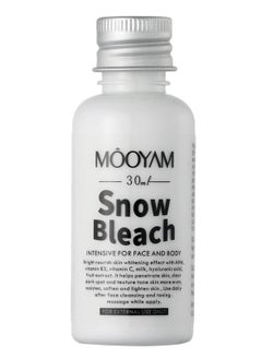 MOOYAM Snow Bleach Cream for Private Part Underarm Whitening Dark Spot Corrector Cream Face and Body Skin Lightening Bleaching Cream for Intimate Areas Brightening 30ml  - Image 5