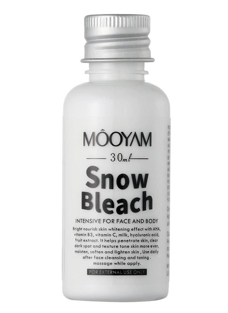 MOOYAM - Snow Bleach Cream for Private Part Underarm Whitening Dark Spot Corrector Cream Face and Body Skin Lightening Bleaching Cream for Intimate Areas Brightening 30ml - Image 1