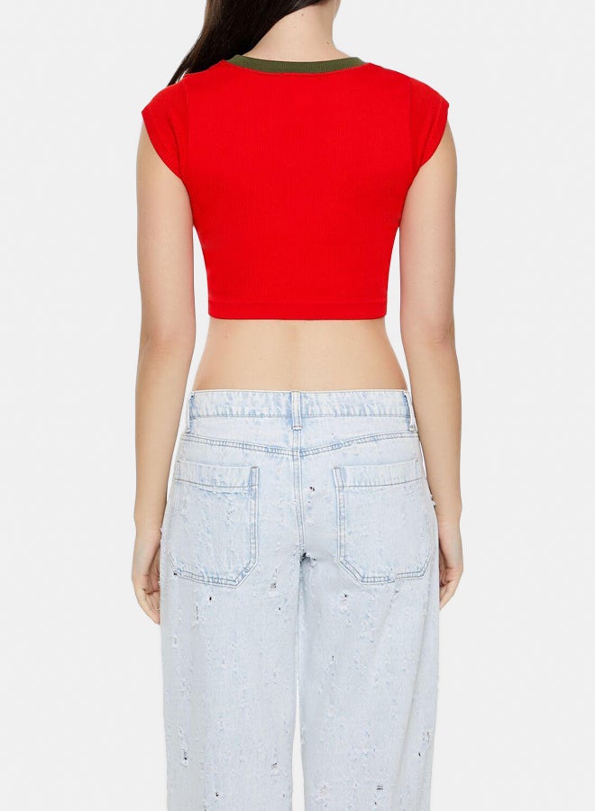 FOREVER 21 Roma Italia Crop Top  - Image 5