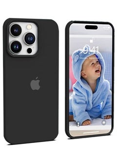 Houmt iPhone 16 Pro Case Cover Soft Liquid Silicone Case Full Body Protective iPhone 16 pro Cover Shockproof Slim Anti-Scratch Shockproof Protective Cover  - Image 1