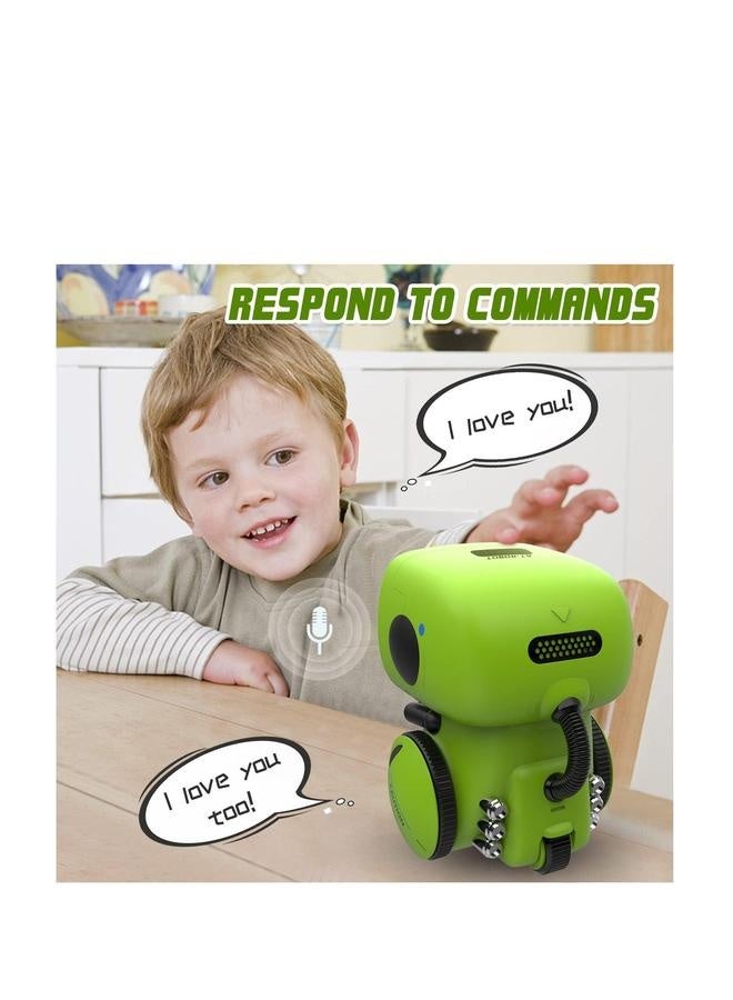 Kids Smart Robot Toys, Children Interactive Intelligent with Voice Controlled Touch Sensor, Singing, Dancing, Recording, Repeat, Birthday, Gifts for Boys and Girls Ages 3-9 Years - Image 5