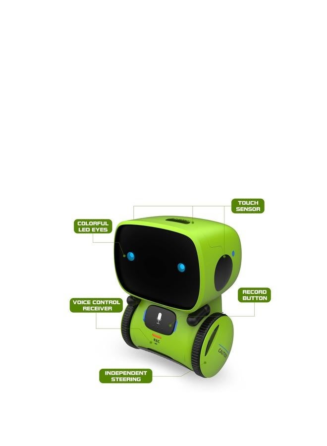 Kids Smart Robot Toys, Children Interactive Intelligent with Voice Controlled Touch Sensor, Singing, Dancing, Recording, Repeat, Birthday, Gifts for Boys and Girls Ages 3-9 Years - Image 2