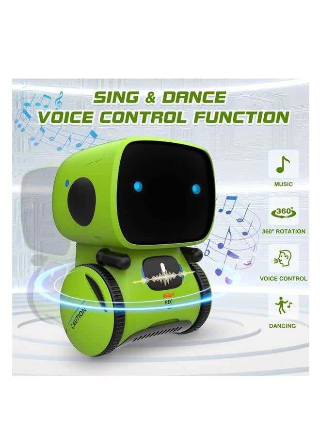 Kids Smart Robot Toys, Children Interactive Intelligent with Voice Controlled Touch Sensor, Singing, Dancing, Recording, Repeat, Birthday, Gifts for Boys and Girls Ages 3-9 Years - Image 4