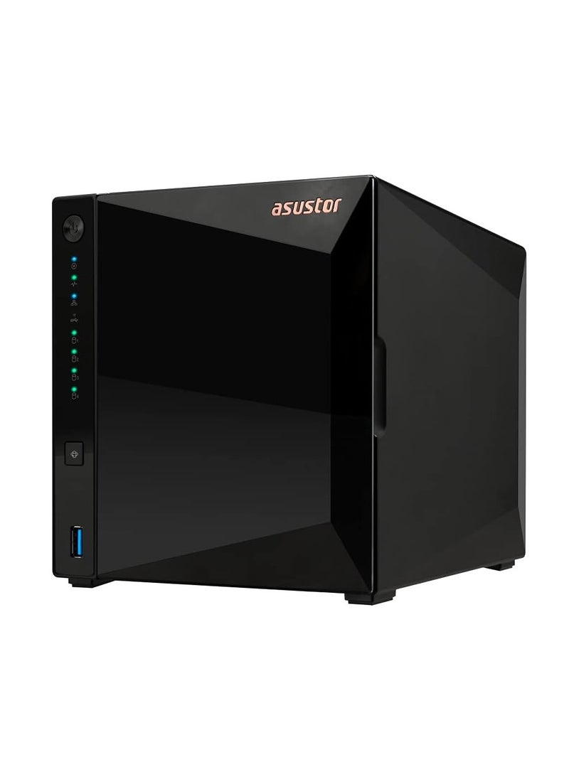 asustor - Drivestor 4 Pro AS3304T - 4 Bay NAS, 1.4GHz Quad Core, 2.5GbE Port, 2GB RAM DDR4, Network Attached Storage (Diskless) - Image 1
