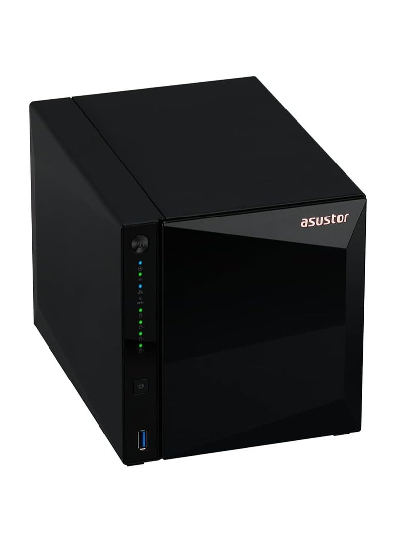 asustor - Drivestor 4 Pro AS3304T - 4 Bay NAS, 1.4GHz Quad Core, 2.5GbE Port, 2GB RAM DDR4, Network Attached Storage (Diskless) - Image 1