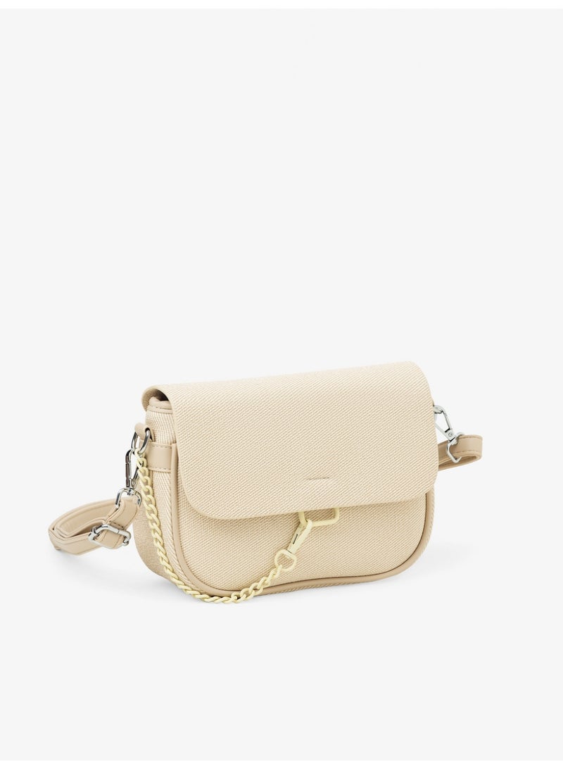 Women’s Leather Crossbody Bag – Elegant Matte Design with Chain Strap, Perfect for Daily Use & Outings - Image 2