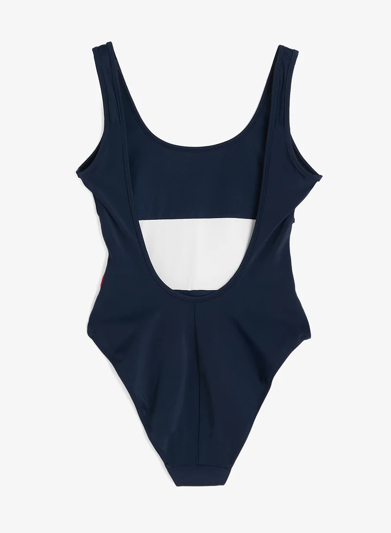 TOMMY HILFIGER Colour Block Flag Swimsuit
