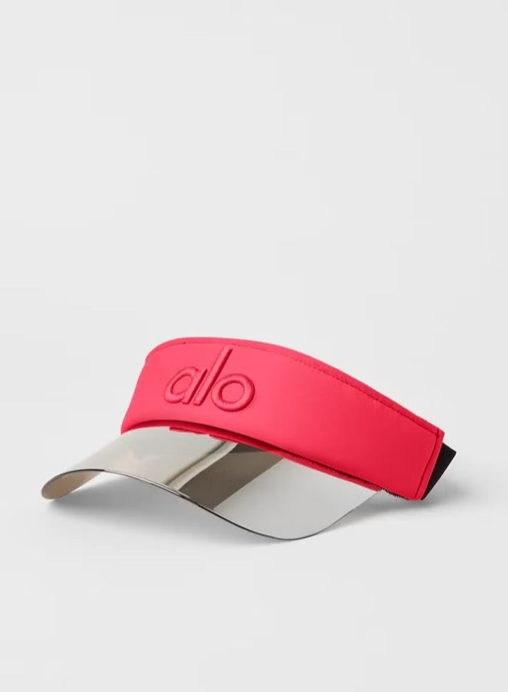 Alo Yoga Alo Airlift Sun Hat Sports Cap Red - Image 2