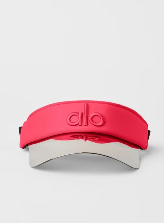 Alo Yoga Alo Airlift Sun Hat Sports Cap Red - Image 1