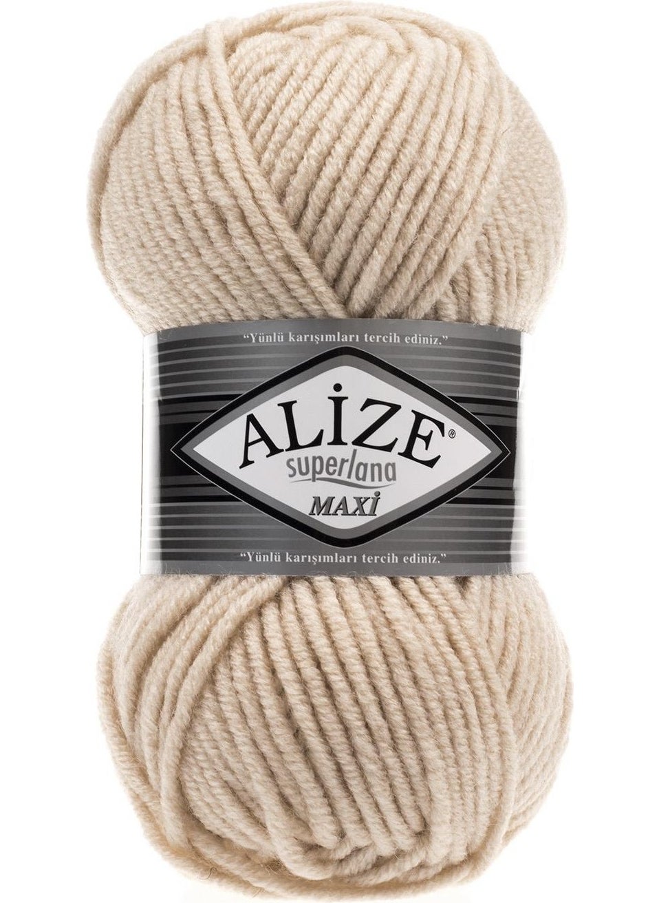 ALIZE - Superlana Maxi Yarn 5 Pieces 100 Grams 310 Honey - Image 1