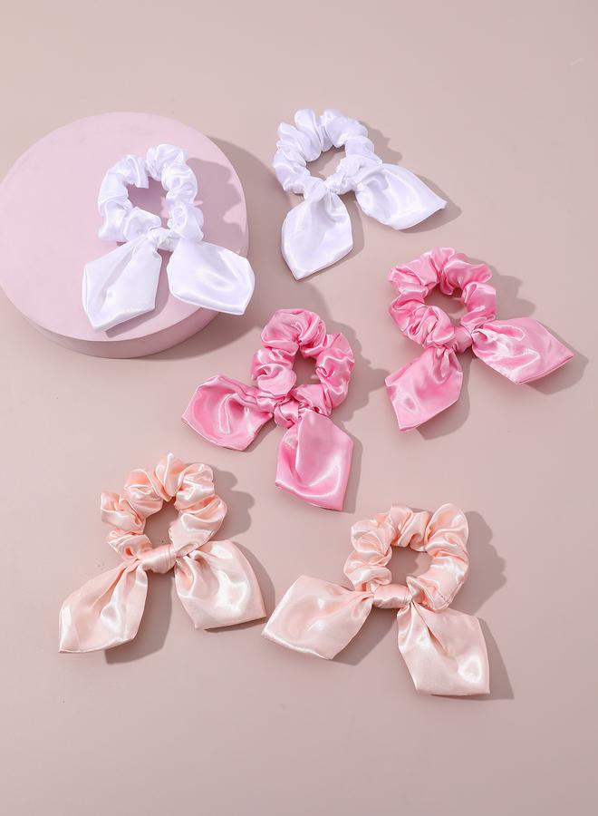 Take Two Set of 6 - Fashion Hair Schrunchies - Image 1