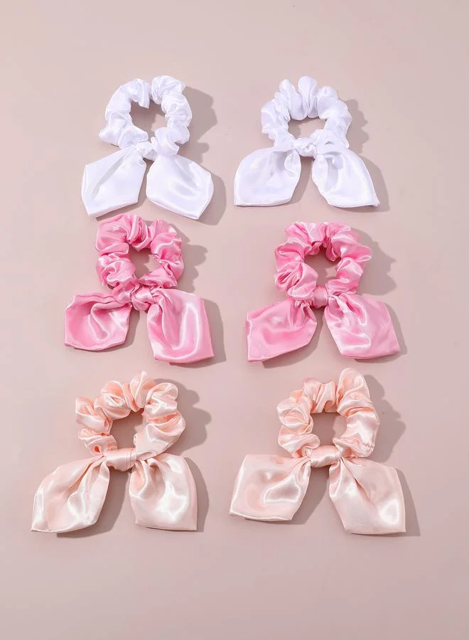 تايك تو Set of 6 - Fashion Hair Schrunchies