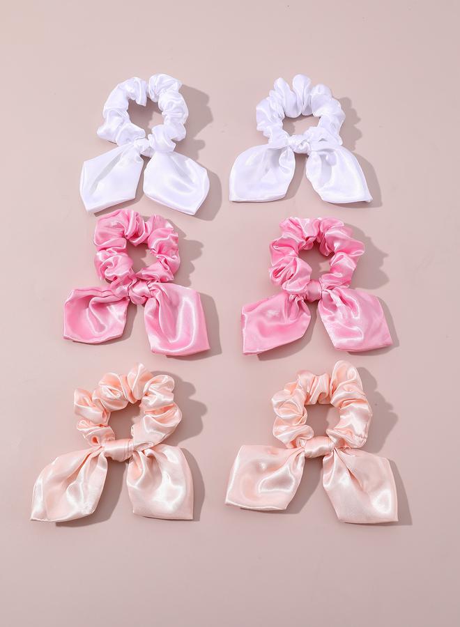 Take Two Set of 6 - Fashion Hair Schrunchies - Image 2