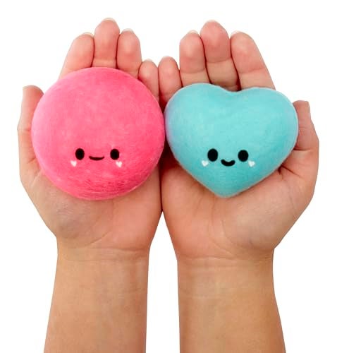 Fluffie Stuffiez Round Candy and Heart Candy Minis Collectible Feature Surprise Reveal Unboxing Soft and Squishable Tactile Play Fidget DIY - Image 1