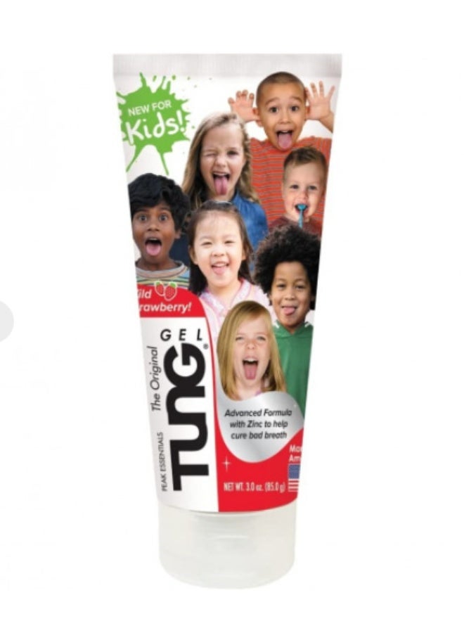 Tongue Gel for Kids – Strawberry Flavor – 85g