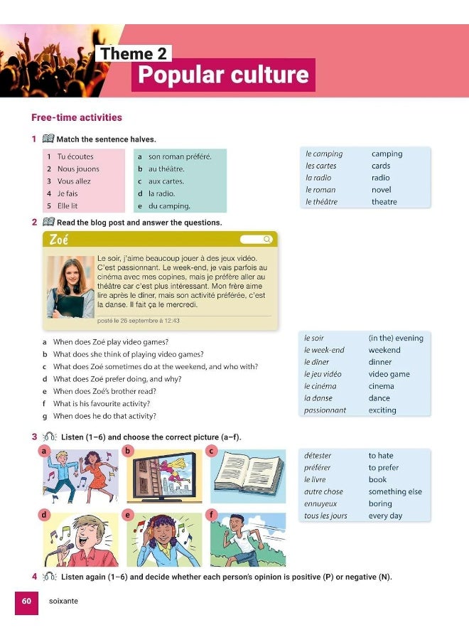 AQA GCSE French Higher: AQA Approved GCSE French Higher Student Book (Aqa Gcse French Higher) - Image 3