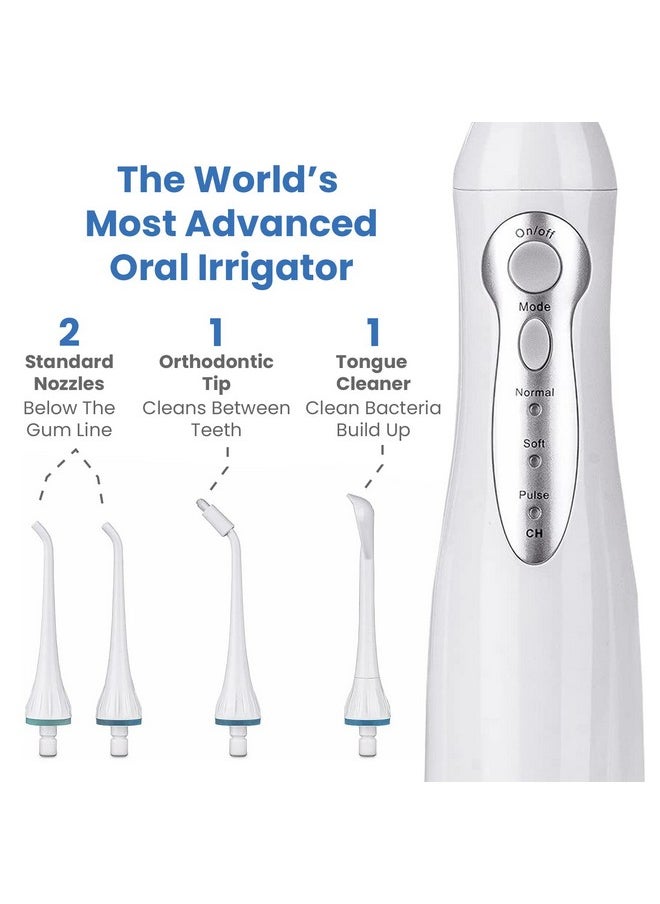 Grasnugie - Replacement Toothbrush Heads For Philips Sonicare Flexcare Protectiveclean Snapon Toorhbrush Handle And Refills For Hx9023 C2 C3 W W3 G2 G3 All Clickon Brush Heads 4Pack - Image 1